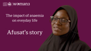 Impact of Anaemia video: Afusat's story